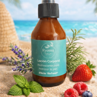 Locion Corporal para hidratar la piel del cuerpo opcion refrescante