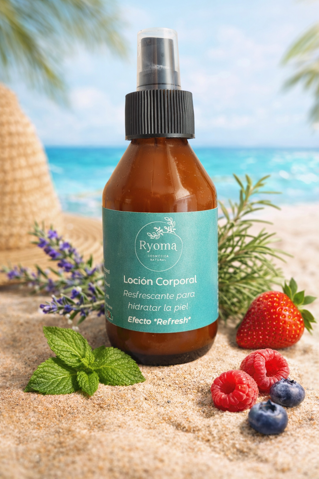 Locion Corporal para hidratar la piel del cuerpo opcion refrescante