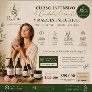 curso intensivo de cuidados naturales y masajes energeticos